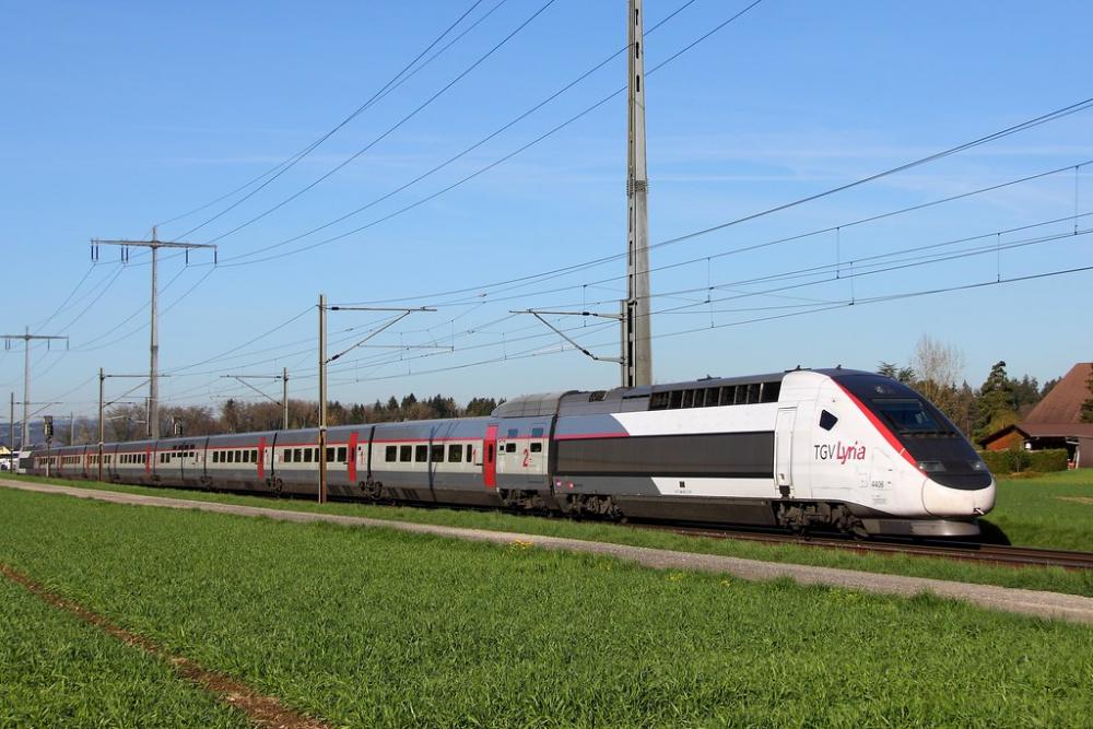 TGV 9214 Bern - Basel SBB (- Paris Gare de Lyon)
