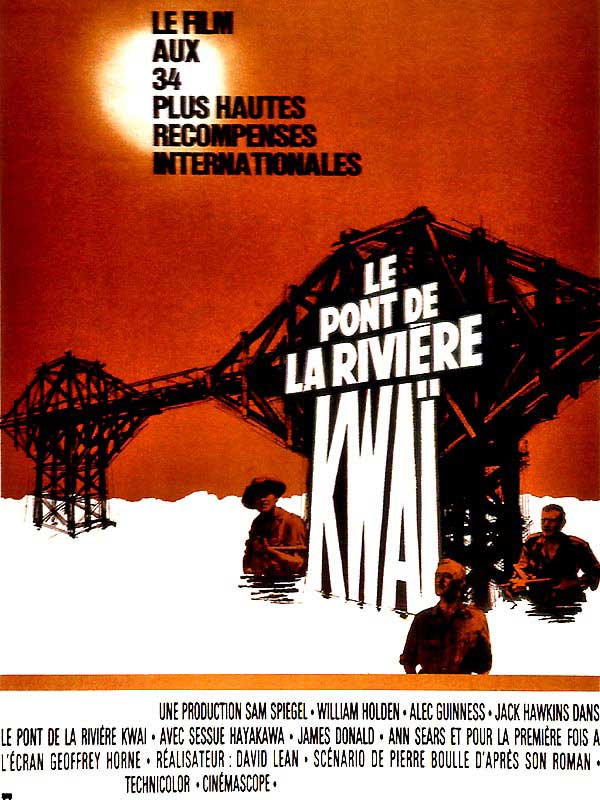 Résultat de recherche d'images pour "le pont de la rivière kwai"