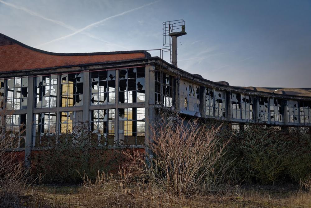 Aisne - Rotonde et anciens ateliers SNCF de Laon