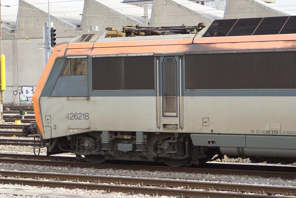 Une Sybic, BB 426218 SNCF en gare de la Praille, Genève (10.02.2020)