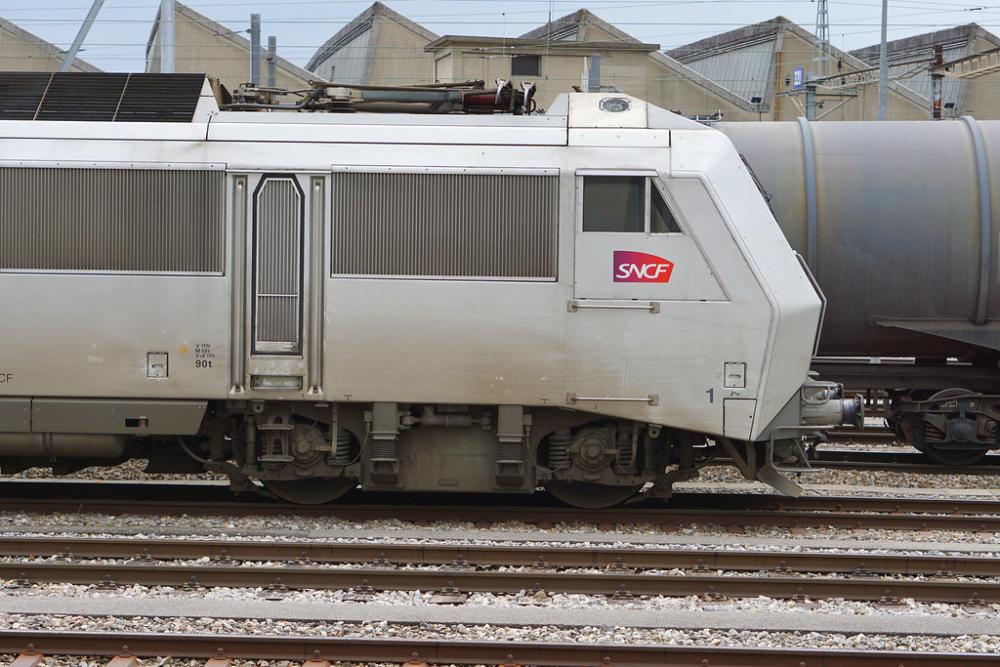 Une Sybic, BB 426118 SNCF en gare de la Praille, Genève (17.02.2020)