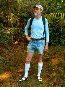 220px-Hiking_in_Knee_Socks,_Sandals,_and