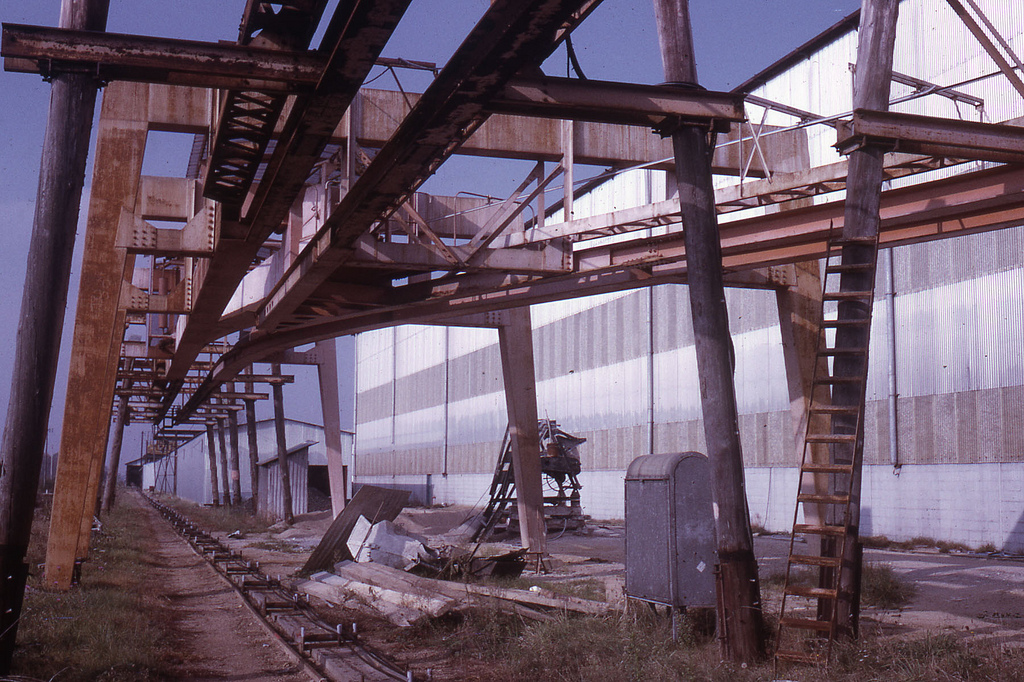 JHM-1970-0005 - France, Chateauneuf sur Loire, voie du monorail SAFEGE