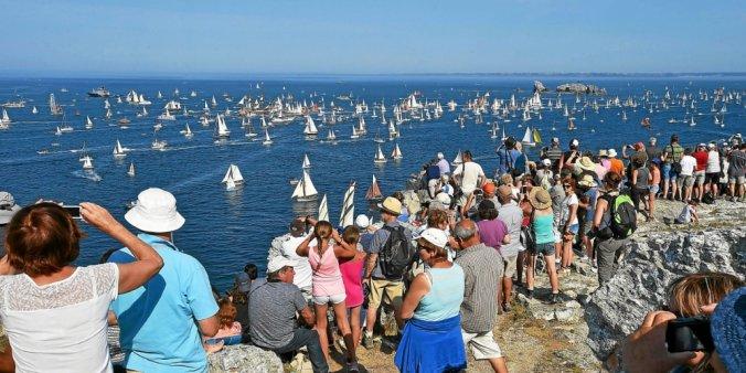 La grand traversée, lors des Fêtes maritimes de Brest 2016.