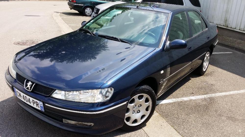 Résultat d’images pour peugeot 406 bleu