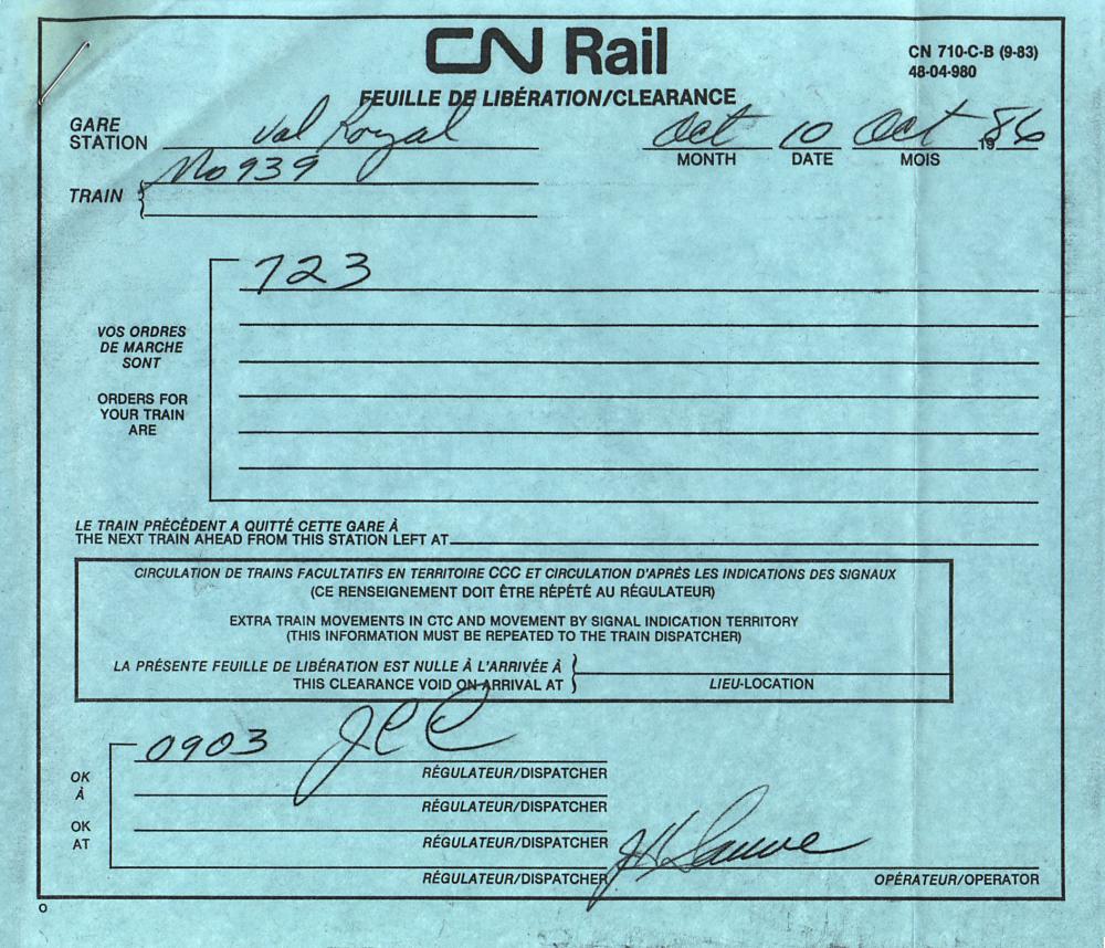 CN clearance to No. 939 (Val Royal, October 10, 1986).jpg