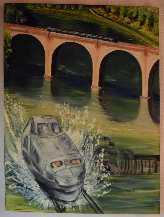 Peinture  TGV - l' Ardennais  .JPG