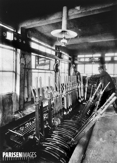 Poste Saxby, aiguillage de la gare de l'Est. Paris, vers 1930. .jpg